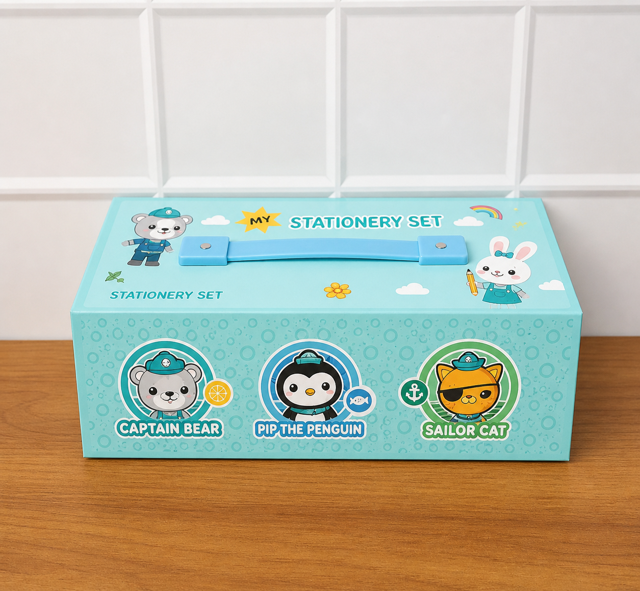 Drawing Kit Box For Kids With Colors Tools (1 Pc)